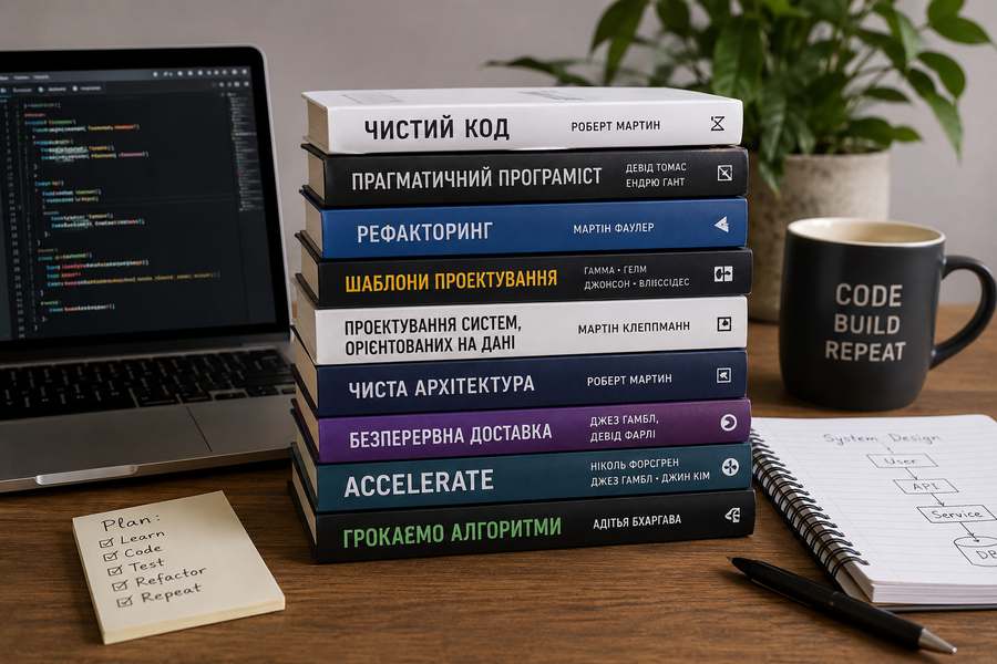 Книги для IT-спеціалістів: що читати програмістам, тестувальникам і технічним керівникам