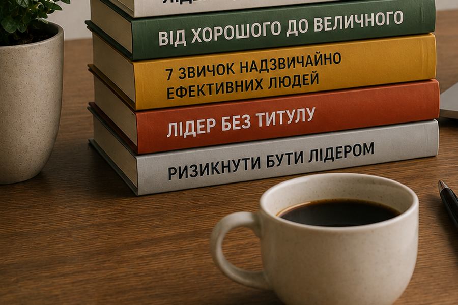 Книги про лідерство українською: що варто прочитати