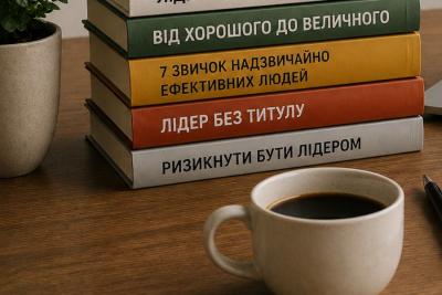 Книги про лідерство українською: що варто прочитати