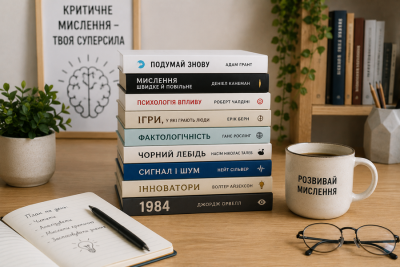 Топ книг для мислення: 10 видань, які допомагають бачити більше